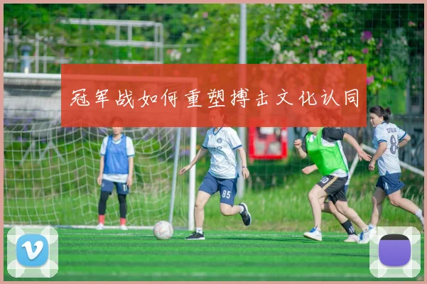 冠军战如何重塑搏击文化认同